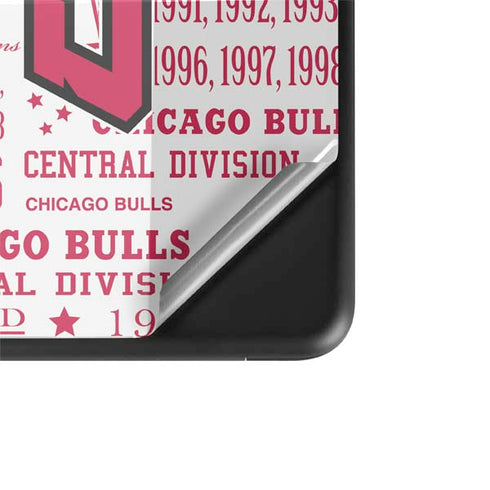 NBA Chicago Bulls Historic Blast Google Pixelbook Go Skin
